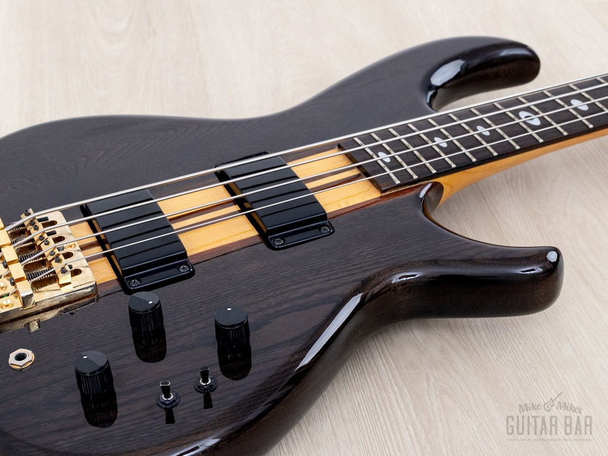 1990s Aria Pro II Super Bass SB-800 Vintage Neck Through Bass w
