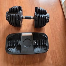 BRAINGAIN Adjustable Dumbbell (1x)  24kg With Storage Dock