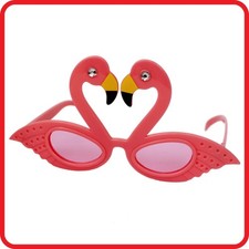 FLAMINGO BIRD SWAN GLASSES SUNGLASSES-TROPICAL HOLIDAY-COSTUME -PARTY-DRESS UP
