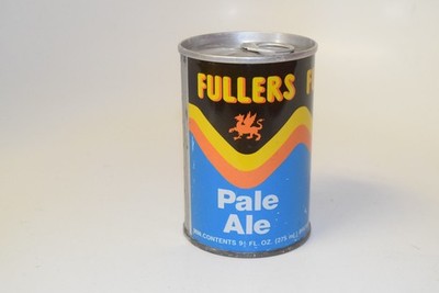 FULLERS PALE ALE PULL TAB BEER CAN. 9.6 OZ. EMPTY CAN COLLECTIBLE.