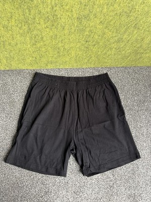 Lager 157 Lightweight Jersey Jesper Shorts Black M Elastic Waist Swedish Cotton
