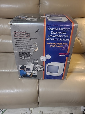 Closed Circuit Television Monitoring & Security System High Tech CCD Camera CRT