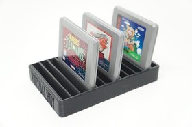 Virtual Boy Game Holder for Video Game Cartridge Display Stand Organizer