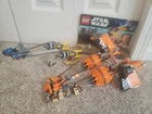 Lego Star Wars 7962 Anakin Skywalker & Sebulba Podracers 100% Complete W Manual