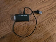 PlayStation 2 PS2 to HDMI Converter Adapter Adaptor Cable HD RCA AV Audio Video