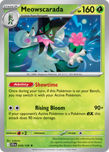 Meowscarada 018/159 Journey Together Reverse Holo