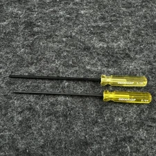 2 Pcs Vintage Nos Bondhus Ball End Hex Driver Screwdriver Size 3/32 & 5/64