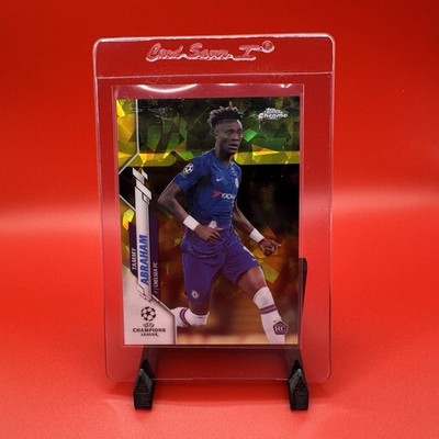 2019-20 Topps Chrome Sapphire UEFA Tammy Abraham Yellow Refractor /99 RC #23