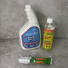 Whip It Odor Bully Instant Neutralizer Spray 32oz STAIN REMOVER 8oz 2 Pens NEW