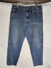 Vintage 1990s Wrangler Hero Jeans Men’s Size 40x30 Blue Straight Leg Made In USA