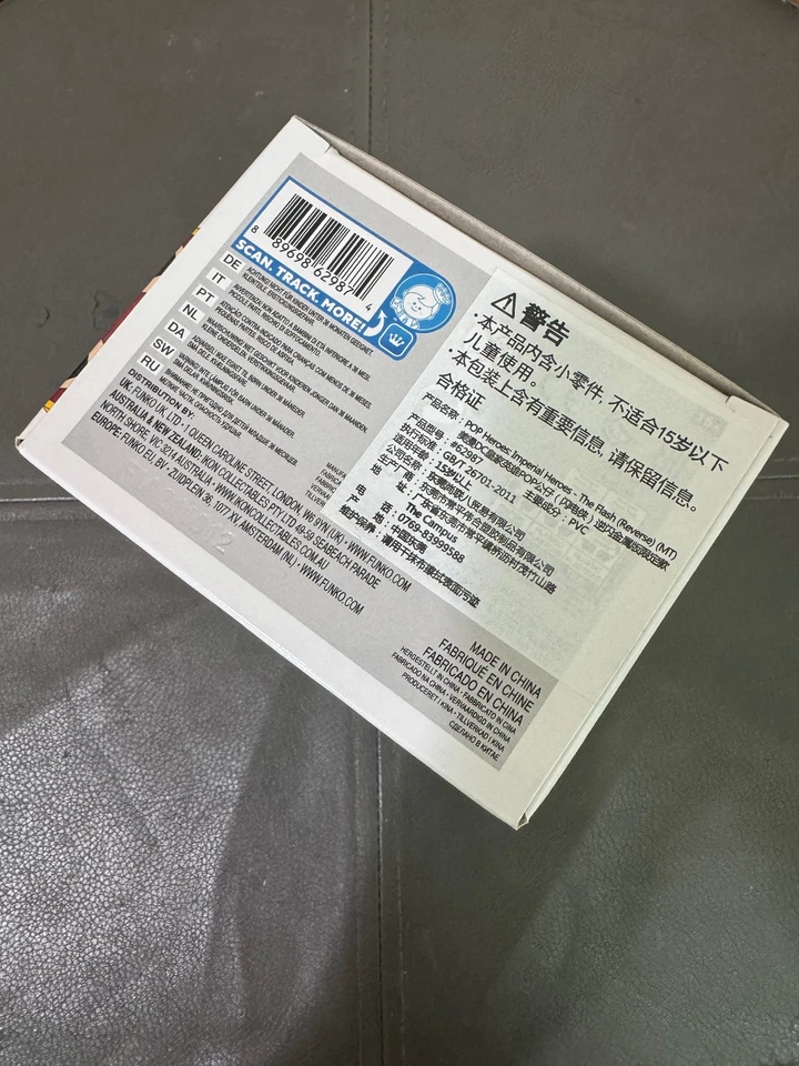 Funko Pop The Flash Flash Flash Flash Metálico Palacio Imperial DC Foto 4 de 4