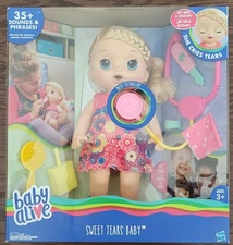 Baby Alive Sweet Tears Baby Blonde New and Sealed