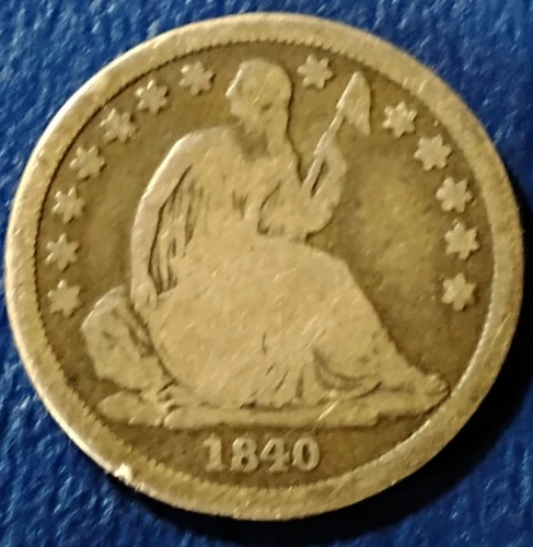 1840-O Seated Liberty Dime — photo from the most recent tracked eBay sale