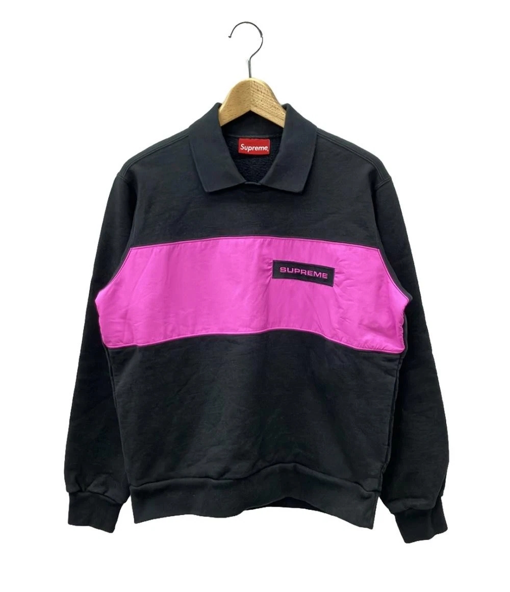 Sweat Supreme Homme S Noir Polaire AW Occasion