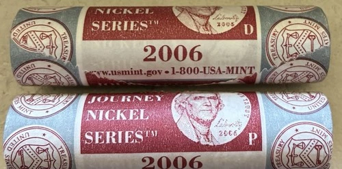 2006-P Jefferson Nickel — photo from the most recent tracked eBay sale