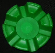 Round Carousel 7.75" Taco Holder Stand Green Pink Yellow