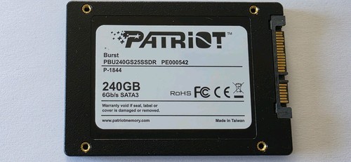 Patriot Burst SSD 240GB, Interner Speicher, SATA 3, 2,5 Zoll