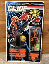 GI Joe: WET-SUIT SEAL #08 Orange HASBRO 92 BA...