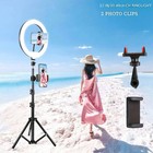 Uegogo 30,5 cm RGB Ringlicht mit verstellbarem Stativ für perfekte Billig24