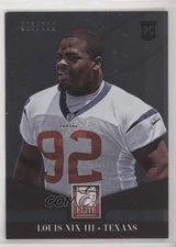 2014 Panini Elite Rookie 579/799 Louis Nix III #165 Rookie RC 1o3