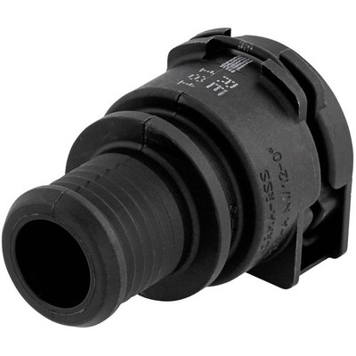 Norma 7027019016 Normaquick PS3 Black Plastic Connector 1 Piece Tube Accessory