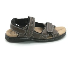 Dockers Shoes Mens Sandals Newpage Brown Briar Memory Foam Open Toe Straps 12