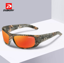 DUBERY Men Polarized Sport Sunglasses Outdoor Fishing Riding Windproof Goggles