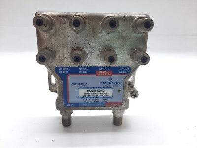 VIEWSONICS VSMA-608C 6kV Kombination Welle Überspannungsschutz Verstärker 8 Port