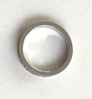 Channel Pink Crystal Eternity 3MM Stackable Band Bronzo Lusso Ring Size 9.25 — photo 6