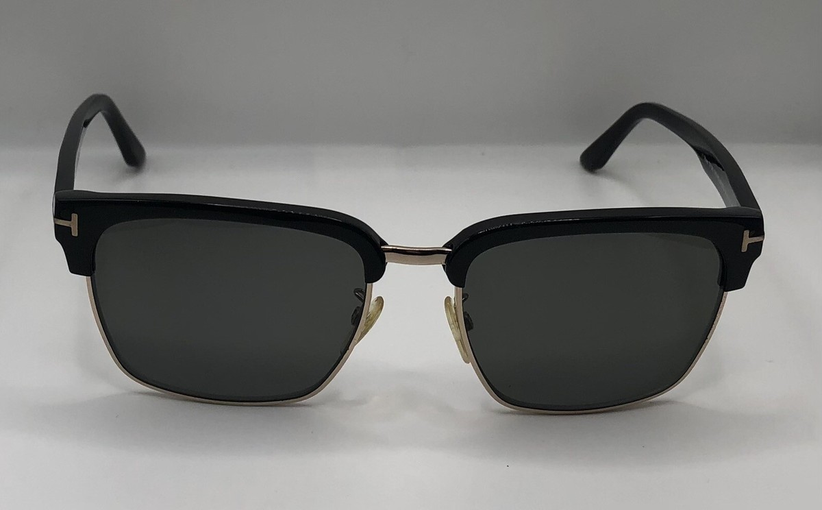 TOM FORD TF1014 Philippa-02 Sunglasses 01B Black-Gold /Gray