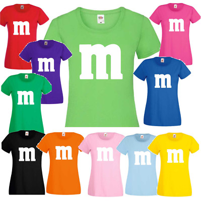 Gruppenkostüm Paarkostüm für M&M Fans Karneval Fasching Damen Herren 