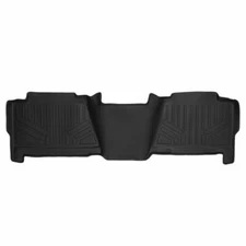 Smartliner Black 2nd Row Floor Liner for Chevrolet Silverado Pickup
