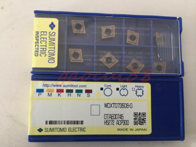10PCS/Box SUMITOMO WDXT073506-G ACP300 Carbide Inserts NEW 3months 
