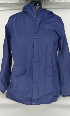Red Ledge Rain Wind Nylon Hooded Pockets Jacket for Boys Size L (14-16)