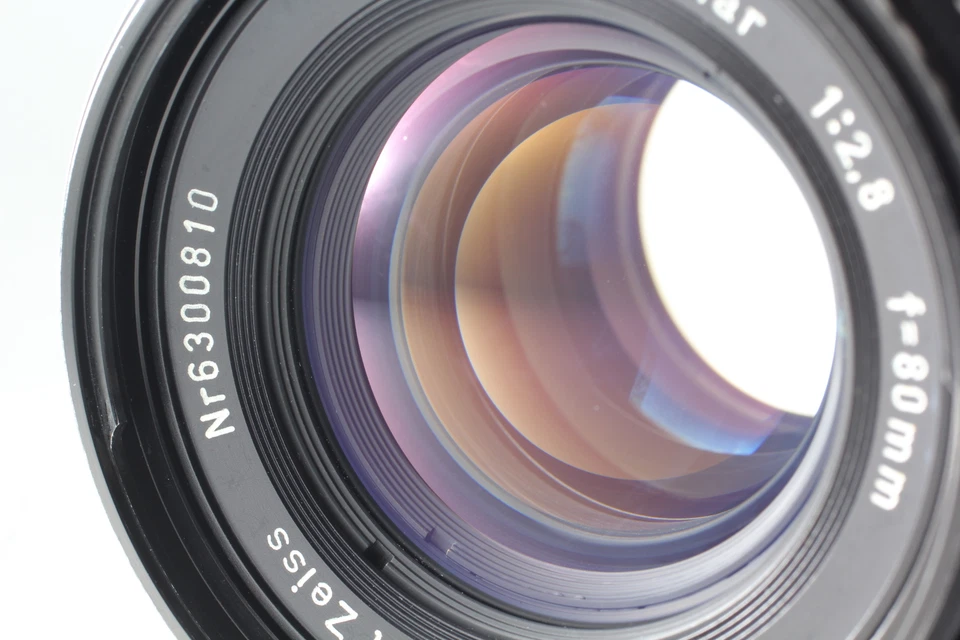 [Exc+5] Hasselblad Carl Zeiss Planar T C Black 80mm f/2.8 Lens from JAPAN - Image 3 of 4