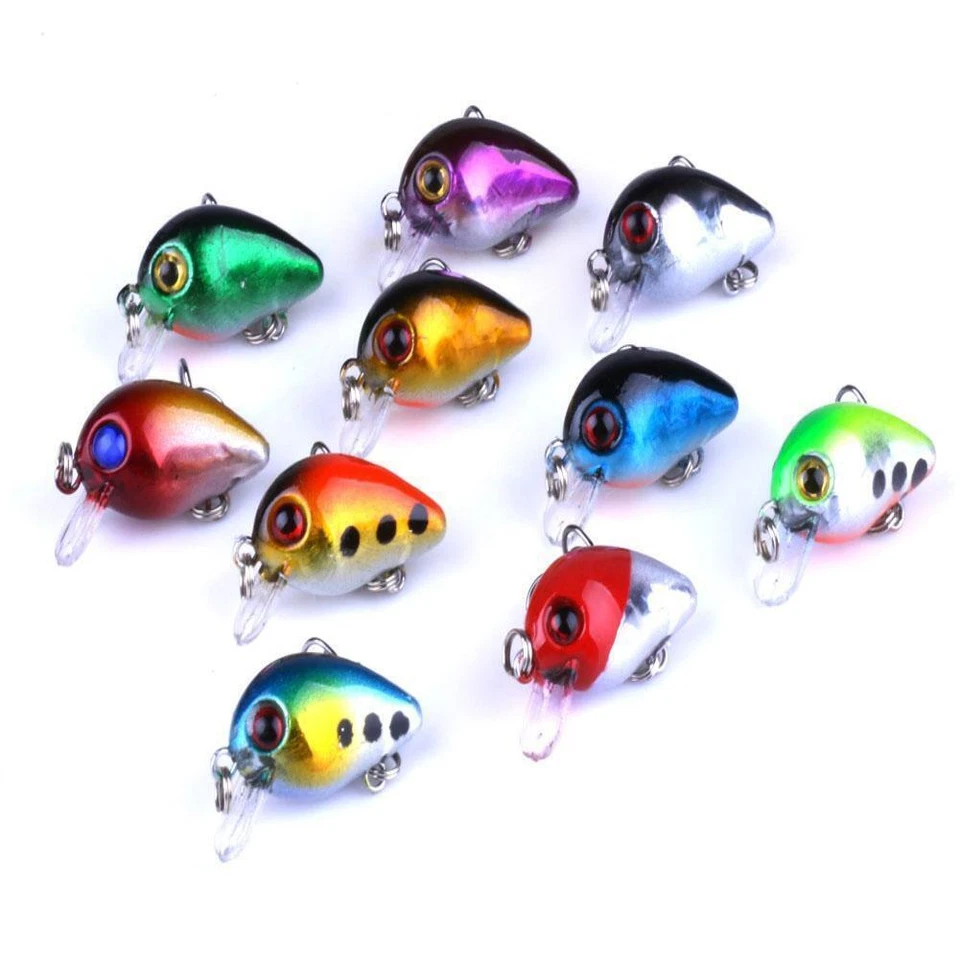 3cm 1.5g Micro Fish Bait Mini Floating Fake Bait Biomimetic Bait Fish GX K1 S2E5 - Bild 2 von 4