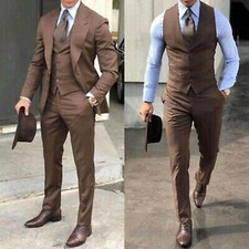Special Gift For Him Suits Designer Wedding Suits(Coat+ Waistcoat +Pants)UK