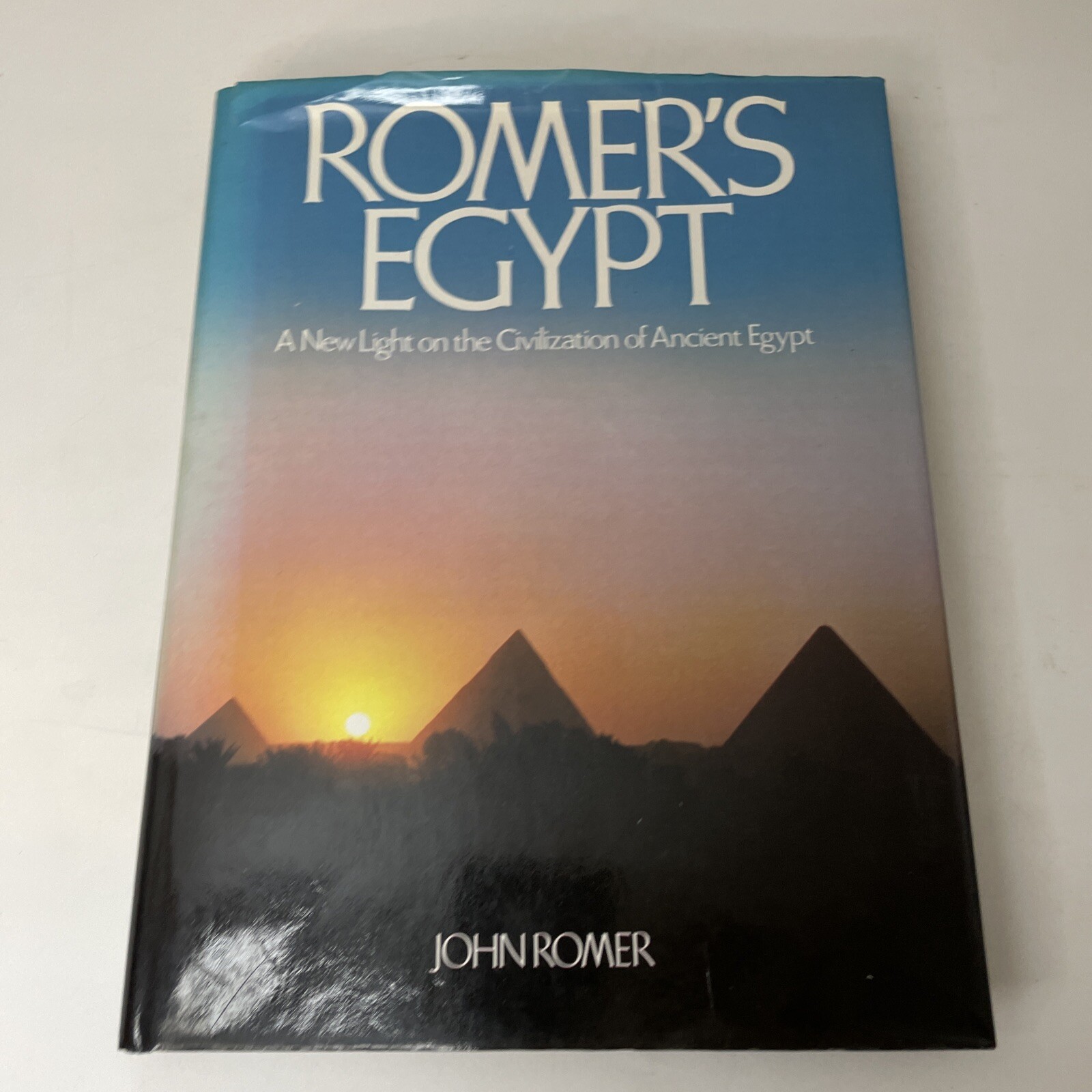 Romer's Egypt - John Romer (HB DJ 1982)