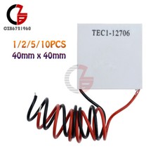 5/10PCS TEC1-12706 12V 60W Heatsink Thermoelectric Cooler Cooling Peltier Plate