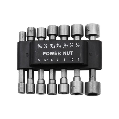Set cacciaviti chiave esagonale interna 14 pezzi utensili prese potenti casa 5-13 mm - Foto 10 di 11