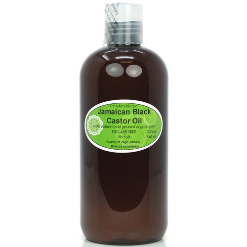 PREMIUM JAMAICAN BLACK CASTOR OIL ORGANIC BY DR.ADORABLE HAIR FOOD 2OZ UP TO 7LB - 第 12/27 張圖片