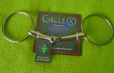 New CR by Reinsman 121 Smooth 5" Mouth Loose Ring Snaffle BIT Western  English