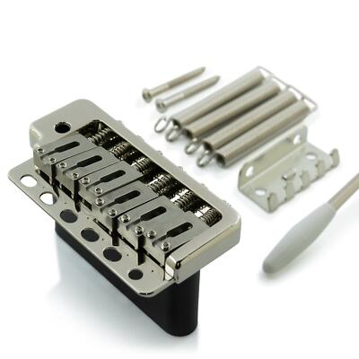 Wilkinson WVP6 Stratocaster kompatible Tremolo Brücke - Stahlblock - Chrom