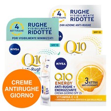 Nivea Crema Viso Giorno Q10 Plus Power Anti Age Rughe Skin Care SPF15 a Scelta