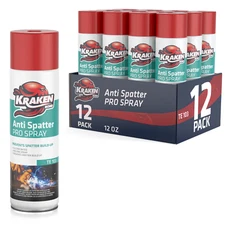 Kraken Bond Welding Anti-Spatter Pro Spray - 12 oz   12 Pack