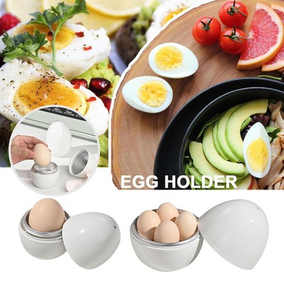 1/4 Eggs Microwave Egg Boiler Cooker Pod Detaches Shell Cook Tool Steamer NEW