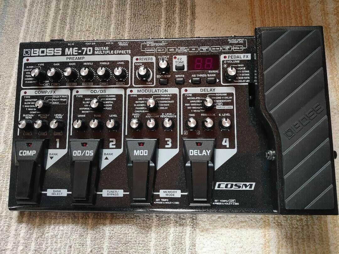 BOSS ME-70 Guitar Multiple Effects Pedal Guitar effect Processor