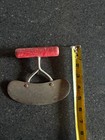 Antique red handle kitchen utensil for slicing — photo 2
