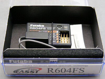 Futaba 4PK-R604FS-E×2 プロポ Vintage Futaba R604FS 2.4GHz 4CH FASST C2 Diversity Receiver 4PK