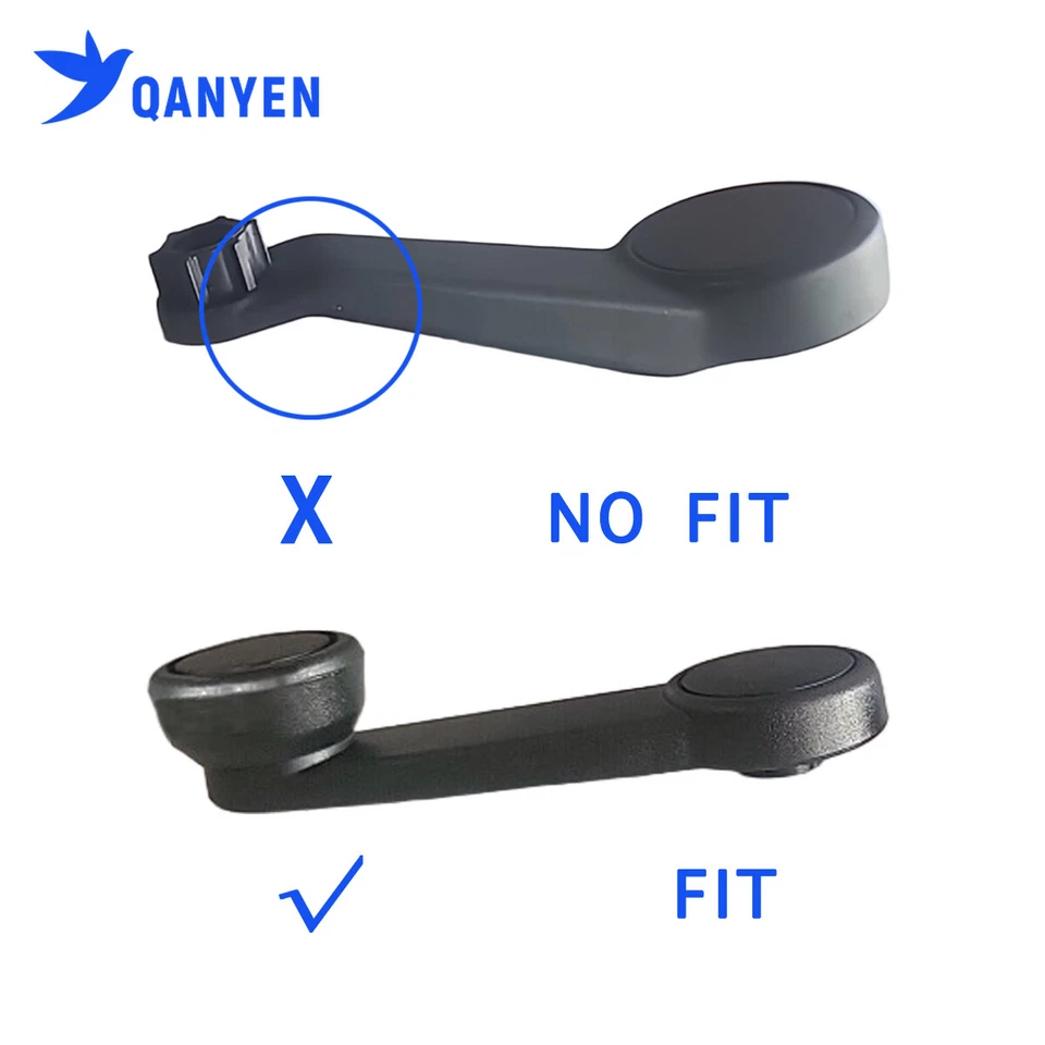 Window Crank Winder Handle Fit for Ford Transit Connect Fiesta Focus OE:1041708 - Image 3 of 4